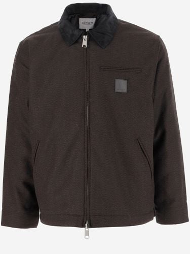 Wool Blend Jacket With Logo - Carhartt - Modalova