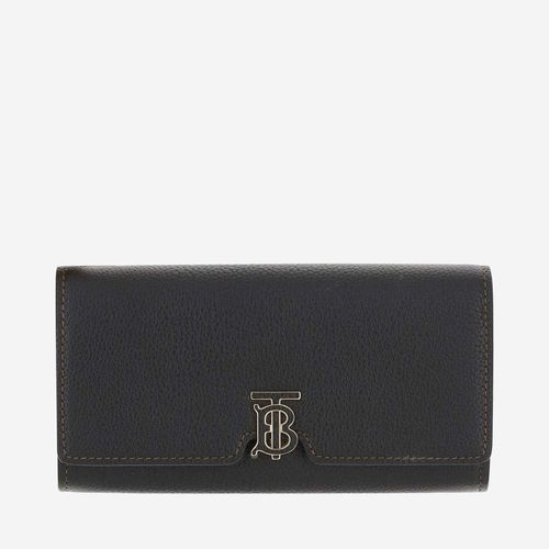 Continental Tb Leather Wallet - Burberry - Modalova