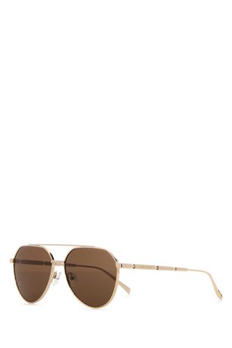 Platinum Metal Sunglasses - Alexander McQueen - Modalova