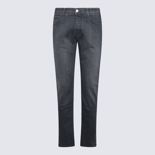 Medium Grey Cotton Jeans - Jacob Cohen - Modalova