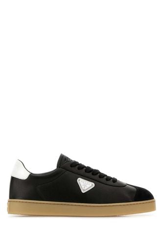 Prada Black Napa Leather Sneakers - Prada - Modalova