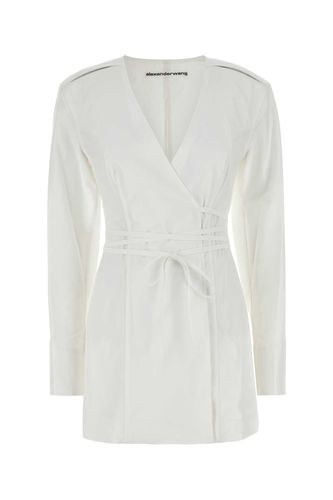 Poplin Mini Shirt Dress - Alexander Wang - Modalova