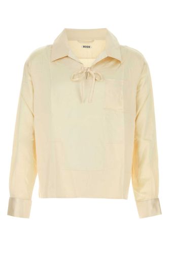 Bode Cream Satin Maze Blouse - Bode - Modalova