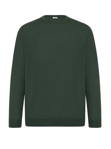 Malo Green Crewneck Sweater - Malo - Modalova