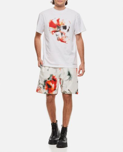 Skull Print T-shirt - Alexander McQueen - Modalova