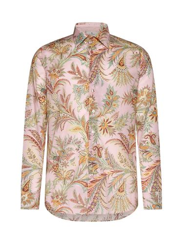 Floral Printed Long-sleeved Shirt - Etro - Modalova