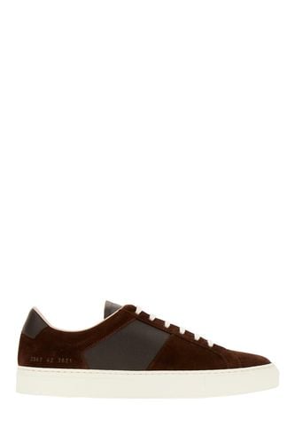 Chocolate Suede Sneakers - Common Projects - Modalova