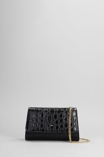 Cleopatra Clutch In Black Leather - Giuseppe Zanotti - Modalova