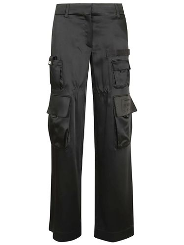 Off-White Satin Toybox Cargo Pants - Off-White - Modalova