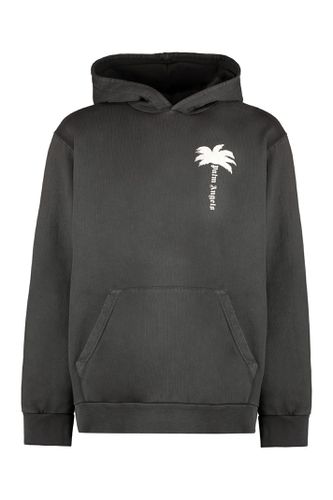 Palm Angels Cotton Hoodie - Palm Angels - Modalova