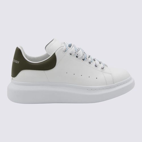 And Leather Oversized Sneakers - Alexander McQueen - Modalova