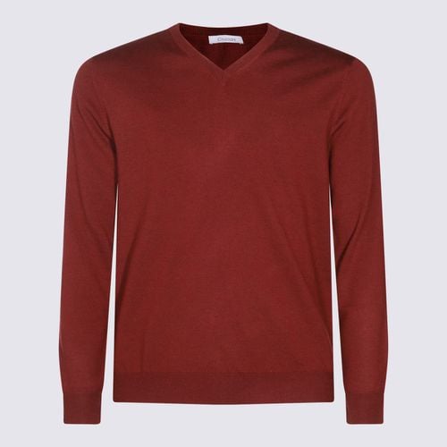 Cruciani Red Wool Knitwear - Cruciani - Modalova