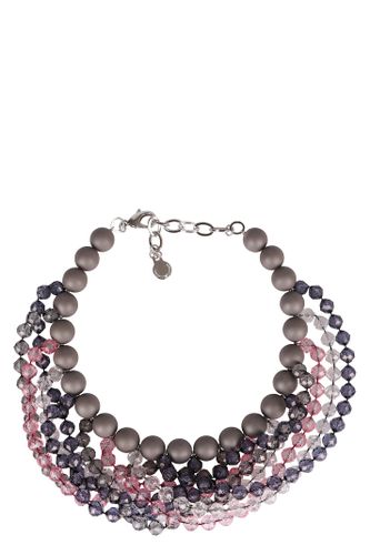 Pearls And Stones Necklace - Emporio Armani - Modalova