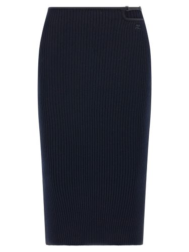 Courrèges loop Rib Knit Skirt - Courrèges - Modalova