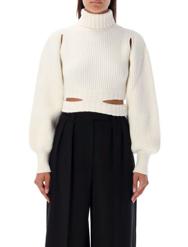 ANDREĀDAMO Cropped Knit Sweater - ANDREĀDAMO - Modalova