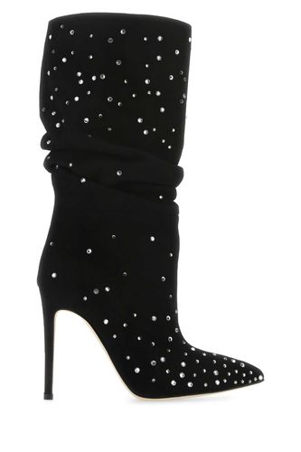 Embellished Suede Holly Boots - Paris Texas - Modalova