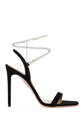 Careless Whisper Ankle Strap Embellished Sandals - Aquazzura - Modalova