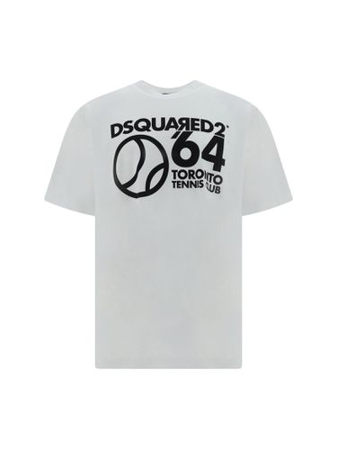 Cotton T-shirt With Iconic Print - Dsquared2 - Modalova