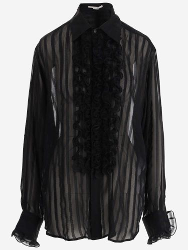 Silk And Viscose Blend Sheer Shirt - Stella McCartney - Modalova