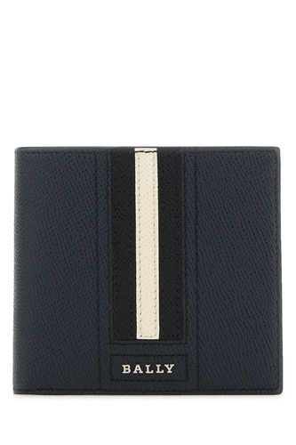 Bally Blue Leather Trasai Wallet - Bally - Modalova