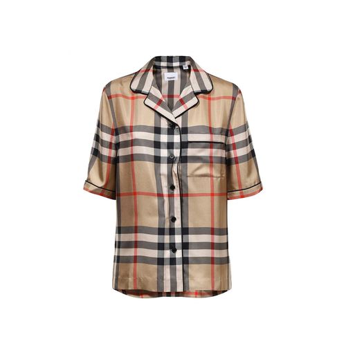 Burberry Silk Shirt - Burberry - Modalova