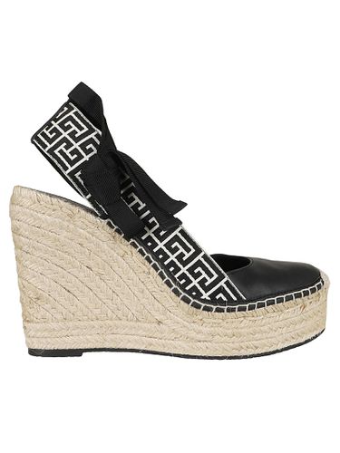 Balmain Alex Wedge Espadrilles - Balmain - Modalova