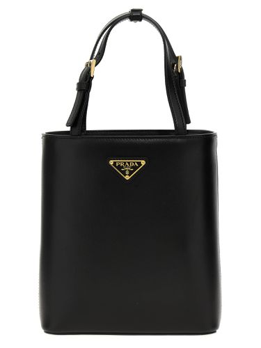Prada Leather Logo Handbag - Prada - Modalova