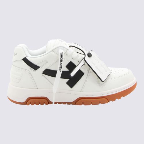 Off- And Black Leather Out Of Office Sneakers - Off-White - Modalova
