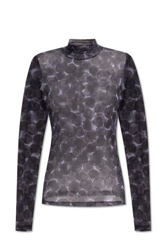 Transparent Turtleneck Top - Dries Van Noten - Modalova