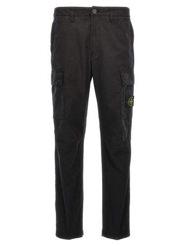 Stone Island Logo Patch Cargo Pants - Stone Island - Modalova