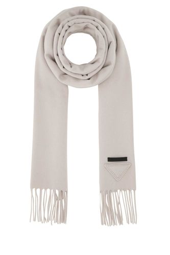 Prada Light Ink Cashmere Scarf - Prada - Modalova