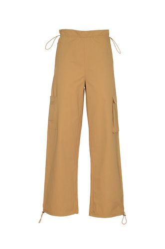 Drawstring Waist Straight-leg Cargo Pants - Weili Zheng - Modalova