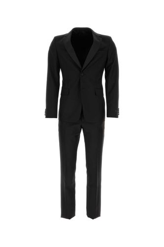 Prada Black Wool Blend Tuxedo - Prada - Modalova