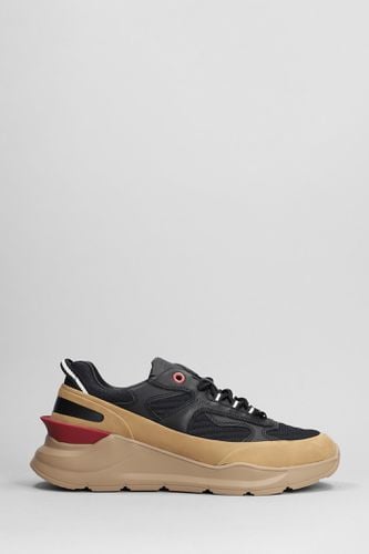 D. A.T. E. Fuga Sneakers In Leather And Fabric - D.A.T.E. - Modalova