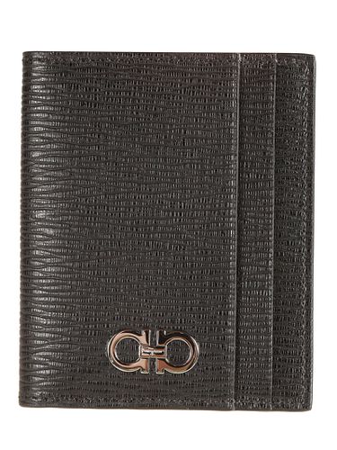 Ferragamo Logo Folded Card Holder - Ferragamo - Modalova