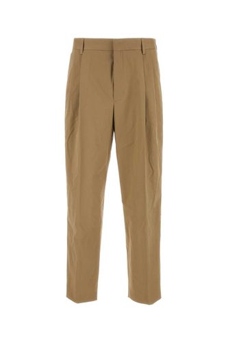 Biscuit Stretch Cotton Pant - Dries Van Noten - Modalova