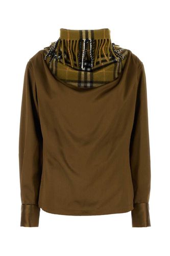 Fringe Detailed Long-sleeved Top - Burberry - Modalova