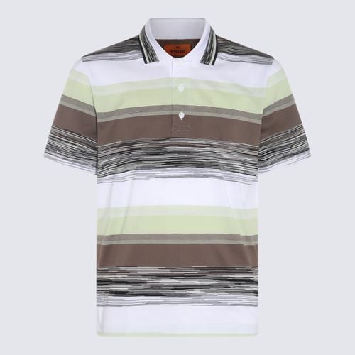 Missoni White Cotton Polo Shirt - Missoni - Modalova