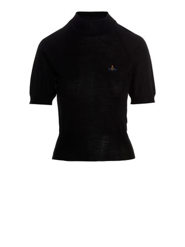 Logo-embroidered Short-sleeve Jumper - Vivienne Westwood - Modalova