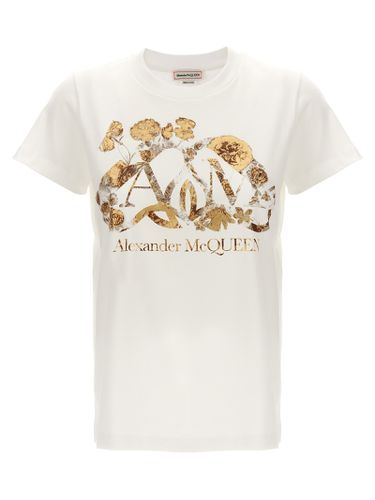 Cut And Sew T-shirt - Alexander McQueen - Modalova