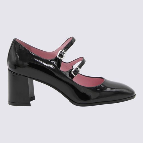 Carel Black Leather Alice Pumps - Carel - Modalova