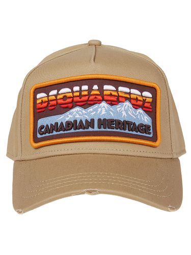 Canadian Patch Baseball Cap - Dsquared2 - Modalova