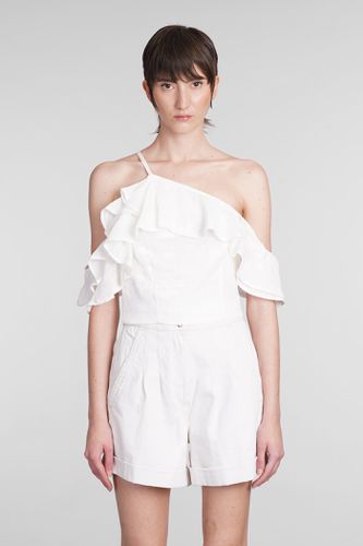 IRO Adanna Topwear In White Cotton - IRO - Modalova