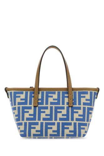 Embroidered Fabric Mini Roll Handbag - Fendi - Modalova