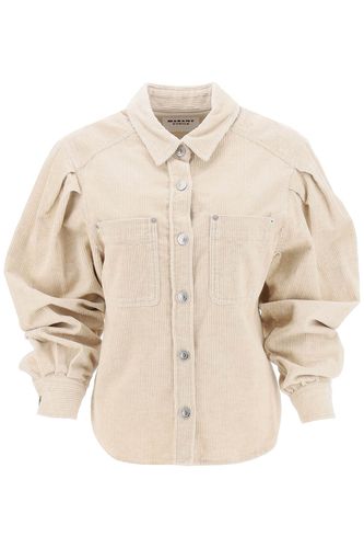 Renata Balloon-sleeved Overshirt - Marant Étoile - Modalova