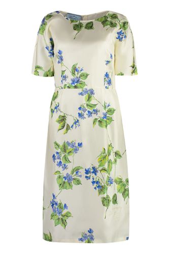 Prada Printed Silk Dress - Prada - Modalova