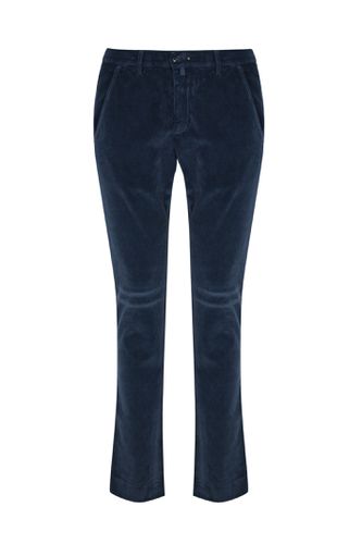 Mantova Trousers In Velvet Cotton - Hand Picked - Modalova