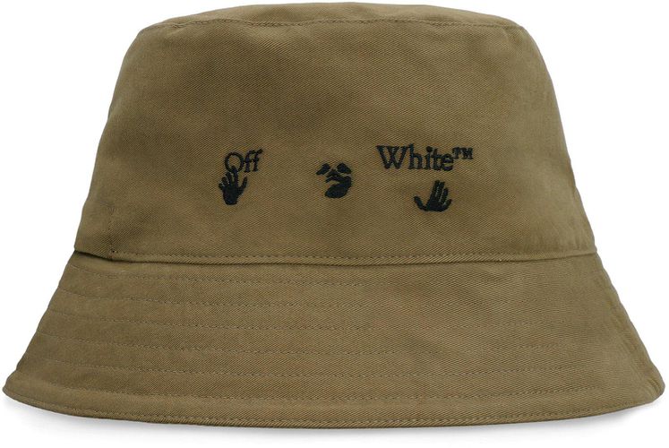 Logo Embroidered Bucket Hat - Off-White - Modalova