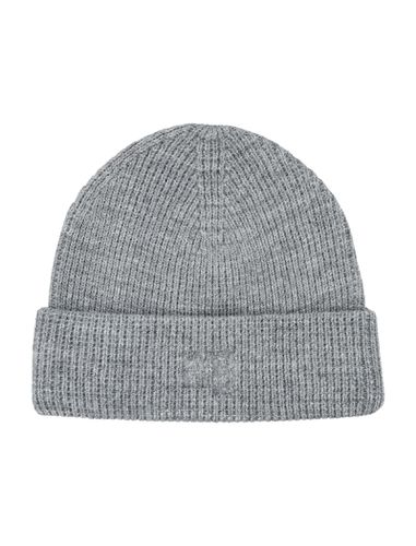 Logo Beanie In Compact Deboss - T by Alexander Wang - Modalova