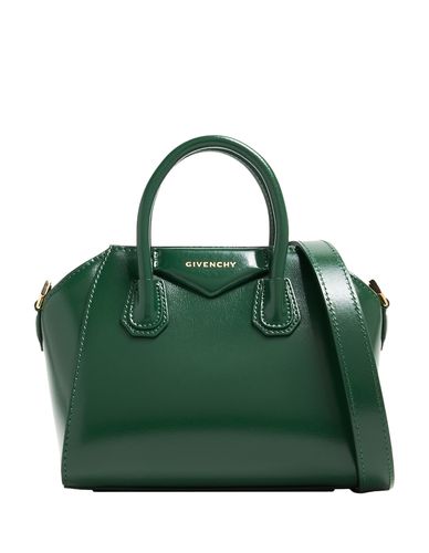 Toy Antigona Bag In Emerald Box Leather - Givenchy - Modalova